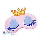 Маска для сну Silenta "Принцеса", рожева., фото 10