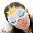 Маска для сну Silenta "Принцеса", рожева., фото 2