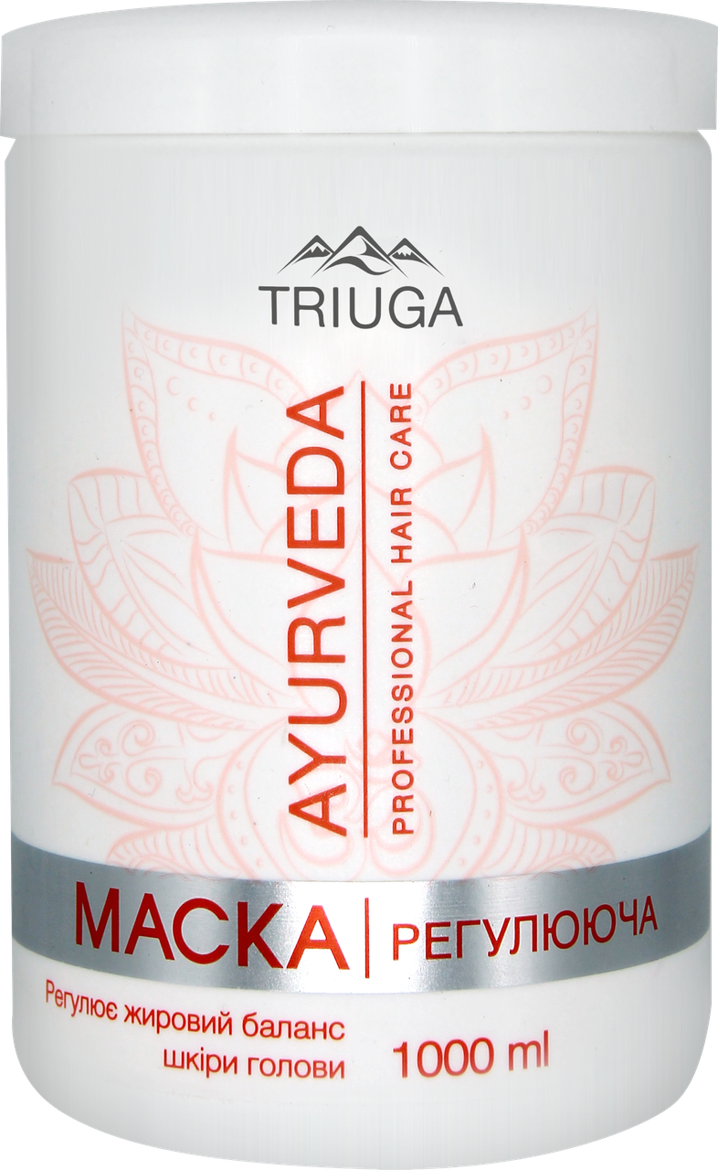 Маска Регулююча AYURVEDA Professional hair care, 1000 мл (8908003544861), Тріюга-ОМ