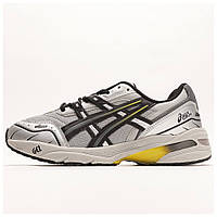 Мужские кроссовки Asics Tiger GEL-1090 Silver Yellow, серебристые кроссовки асикс тигер гель 1090