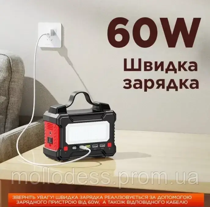 Power Bank Remax RPP-325 Портативное зарядное устройство 36000 mAh, 150W, зарядная станция с фонариком - фото 6 - id-p1932853148