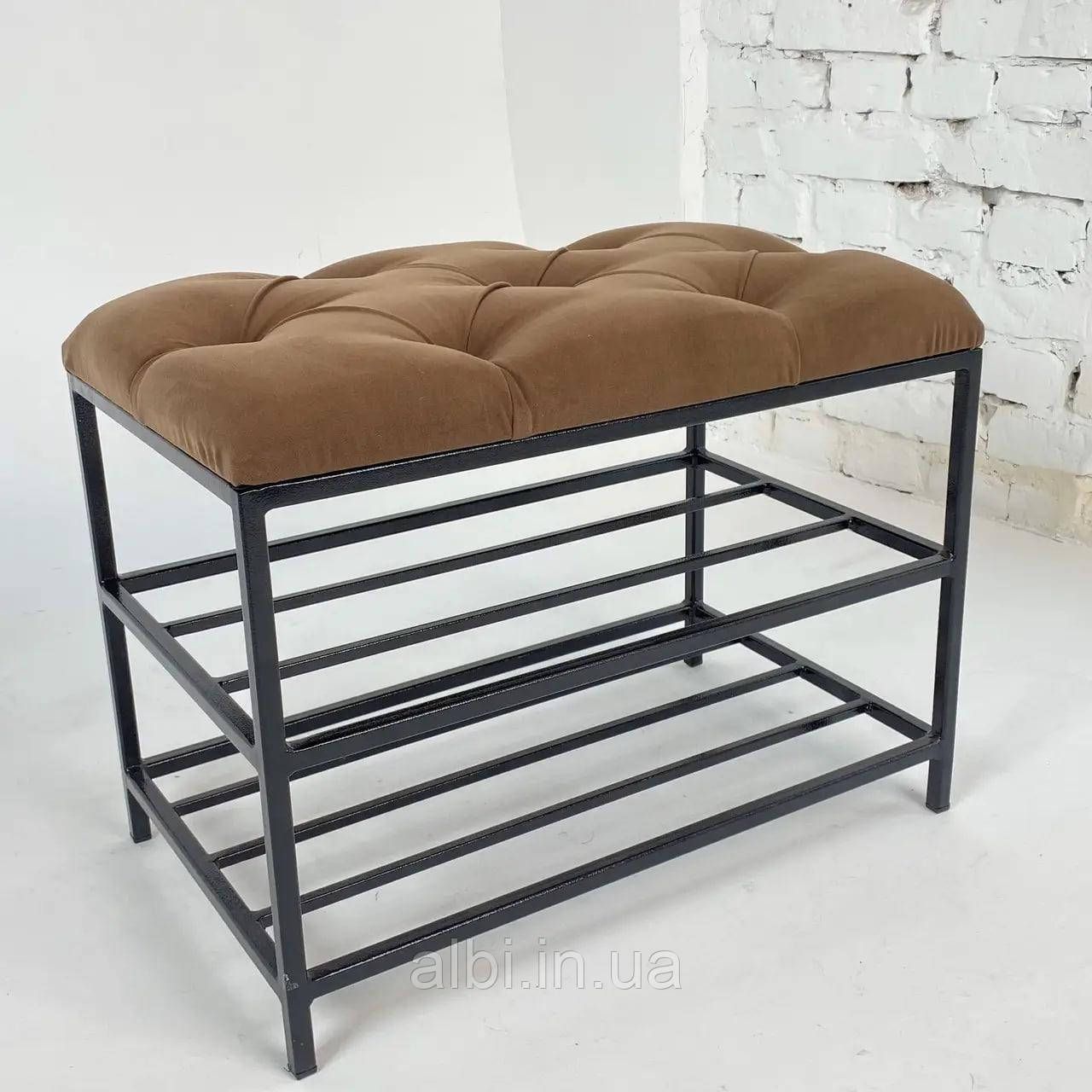 Банкетка з каретною стяжкою