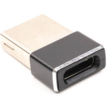 Адаптер PowerPlant USB Type-C (F) — USB 2.0 (M)