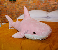 Мягкая игрушка Акула ІКЕА, 60 см, подушка обнимашка, Большая акула з икеа синяя, оригинал
