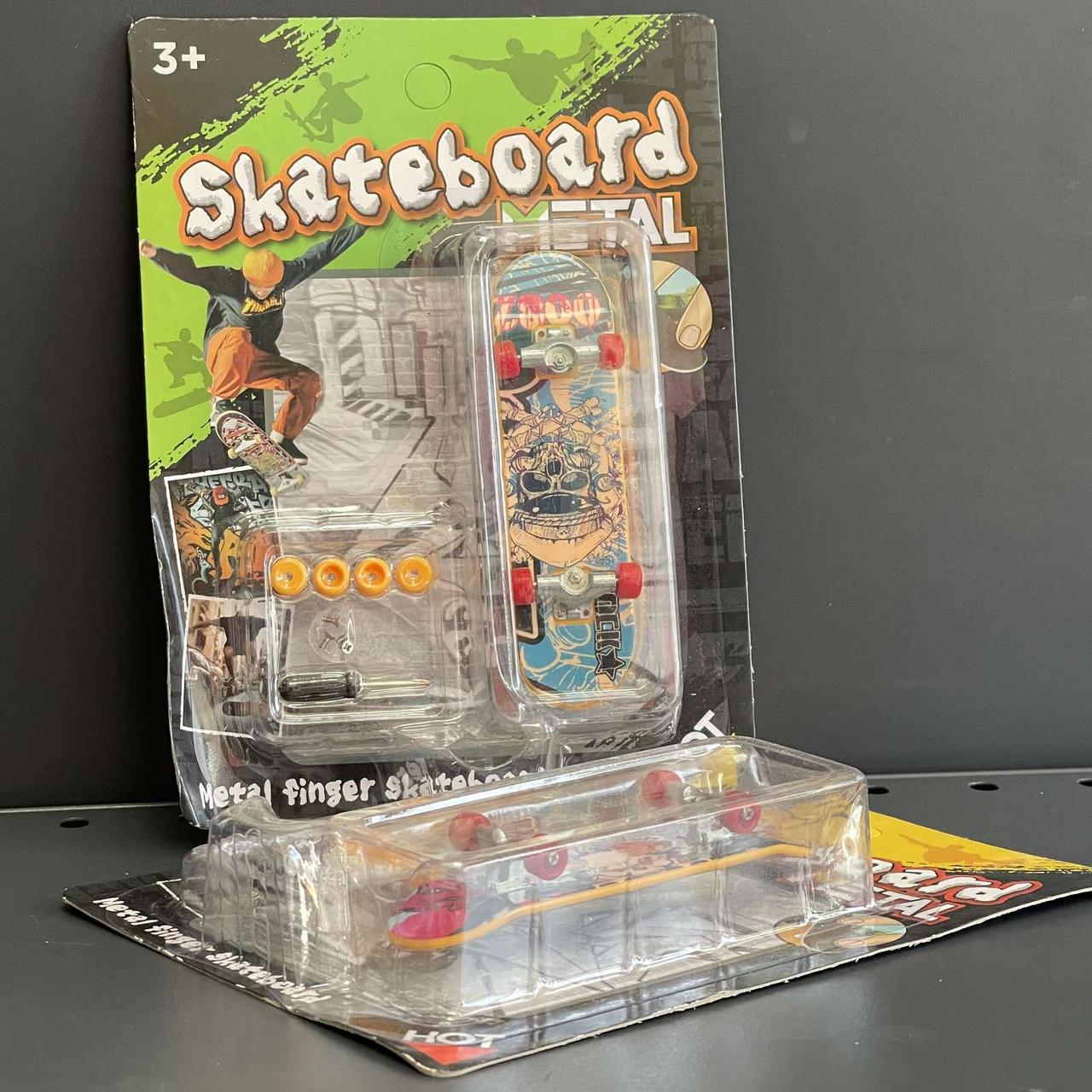 Іграшка "Фінгерборд", мікс, Мини скейт "Фингерборд", фото 1