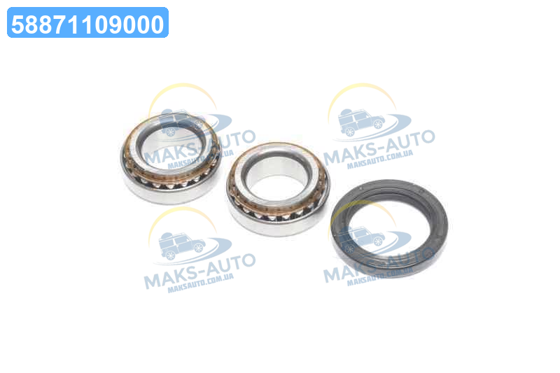 Підшипник маточини FORD ESCORT, FIESTA 90- задн. міст (Вир-во SKF) VKBA 1333 UA46, фото 1