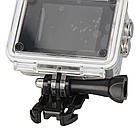 Екшн камера HD 1080P, A7, водонепроникна / Спортивна екшнкамера з набором кріплень та боксом, фото 5