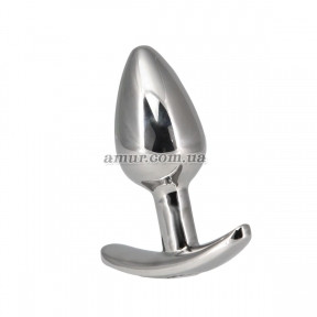 Анальна пробка Pillow Talk Sneaky Luxurious Stainless Steel Anal Plug з кристалом Swarovski