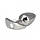 Анальна пробка Pillow Talk Sneaky Luxurious Stainless Steel Anal Plug з кристалом Swarovski, фото 5
