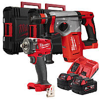 Набір акумуляторних інструментів Milwaukee M18 FPP2AJ2-502X (4933481021)