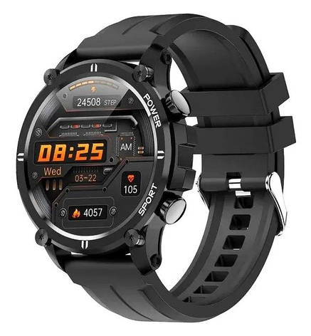 Смарт годинник Smart Watch XO-H32 розумний годинник спортивний чоловічий Bluetooth Чорний, фото 1
