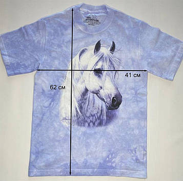 Футболка The Mountain з 3д зображенням коня — Розпродаж склада! — дитячий розмір L (41*62 см), США