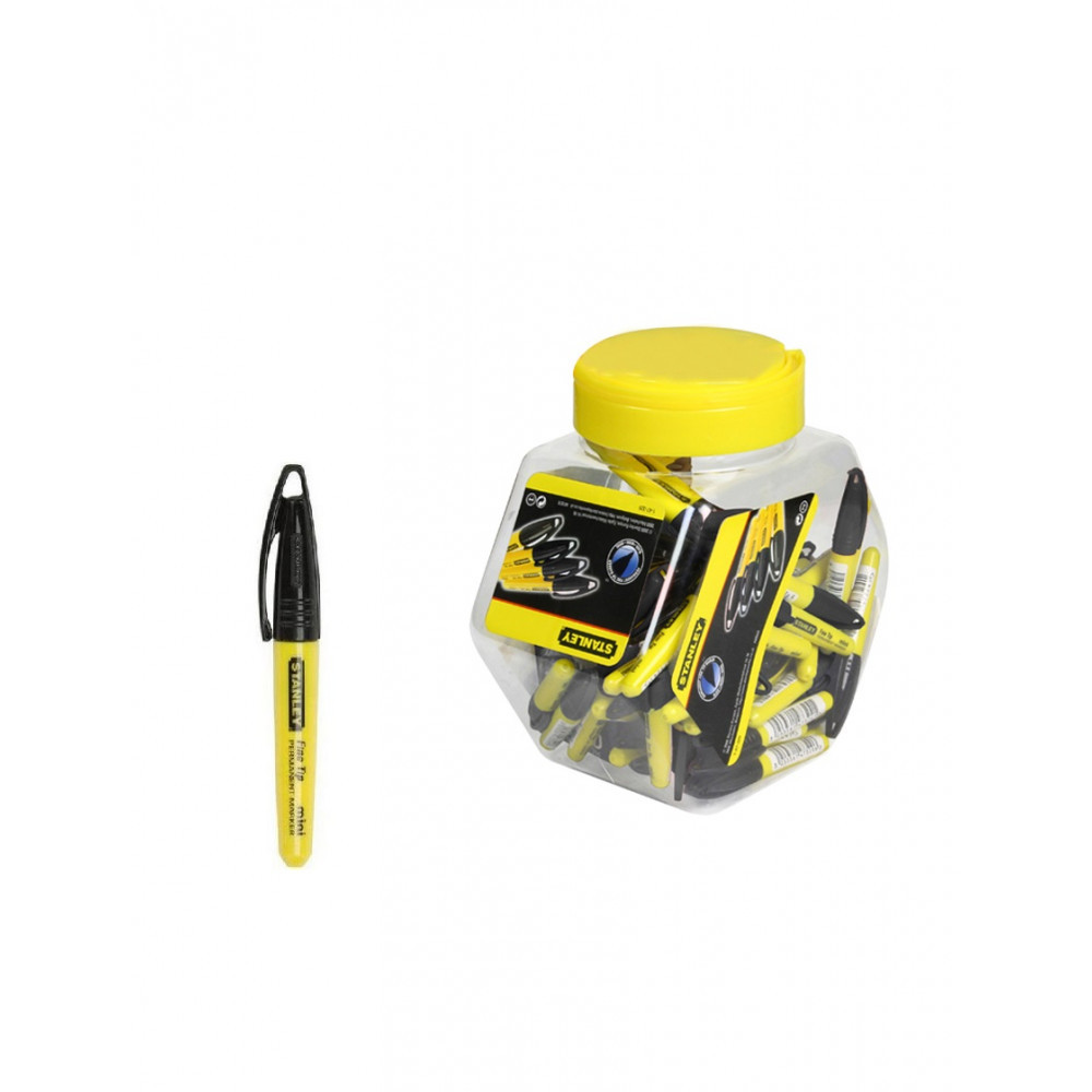 Купить Маркер MINI STANLEY черные с заостренным наконечником, цена 30 ...