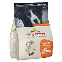 Almo Nature Holistic Dog M-L - Сухой корм взрослых собак средних и крупных пород со свежей курицей 2 кг