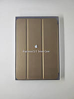 Чохол Книжка Smart case для iPad mini 1/2/3 7.9 шкіряний протиударний золотистий з мікрофіброю магнітний
