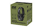 2E Tactical Тактичні захисні навушники Pulse Pro Black NRR 22 dB, активні, фото 8