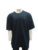 Чоловіча футболка Tommy Hilfiger, Темно-синій, з круглим коміром, Вільна р.4XL(008763954103)