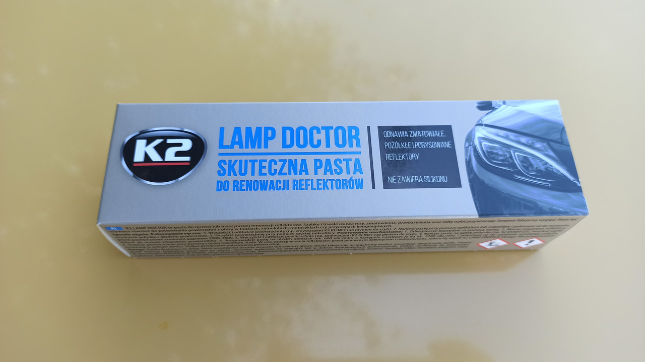 Поліроль для фар K-2 LAMP DOCTOR 60 мл