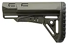 Приклад (Оливковий) AR-15/AR-10/АК DLG TBS TACTICAL DLG-129 SHARP BUTTSTOCK (Mil-Spec) Z3.5.23.045, фото 3