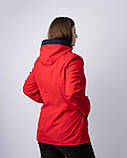 Демісезонна жіноча вітрівка McArt Закрепа, червоний колір, фото 2