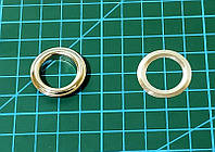 Люверси 10 мм колір золото 10 шт