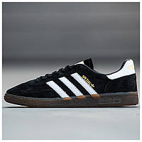 Мужские кроссовки Adidas Spezial Handball Black White Brown DB3021, черные замшевые адидас спешл специал