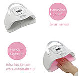 Універсальна лампа UV/LED Sun X12 Max для нігтів, 280 Вт., фото 9