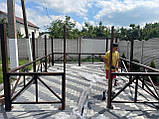 Дерев'яна альтанка 4 на 6 м, розбірна (на 20-24 осіб) "Тоуран", фото 8