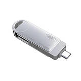 Флеш накопичувач/Флешка XO DK03 2in1 USB 3.0 Type-C 32Gb, фото 3