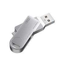 Флеш накопичувач/Флешка XO DK03 2in1 USB 3.0 Type-C 32Gb