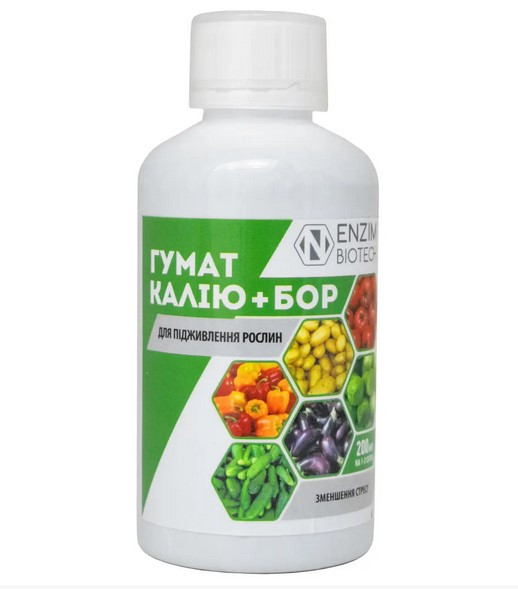 Гумат Каію + Бор 200мл