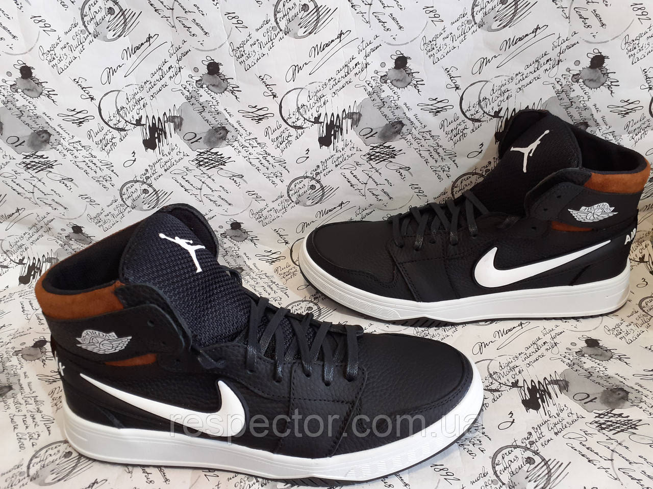 NIKE AIR JORDAN высокие мужские кроссовки (ID#1932884517), цена: 2099 ...