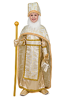 Дитячий маскарадний костюм на свято Св.Ніколай (бежевий)