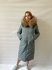 ЗИМОВА ЖІНОЧА КУРТКА ПАРКА З ЄНОТОМ