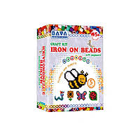 Набір для творчості Магніти з термомозаїки "Квіти-комахи" УМНЯШКА TM-012