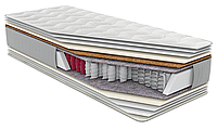 Спальний матрац з термоповсть, Пружинний матрац Notte Магнум Кокос для найкращого комфорту