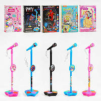 Мікрофон 5 видів, підсвічування, можливість підключення телефону, в кор. 33*22*6 см (72 шт/2)