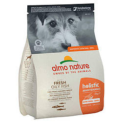 Almo Nature Holistic Dog XS-S для дорослих собак маленьких порід зі свіжою рибою 2 кг