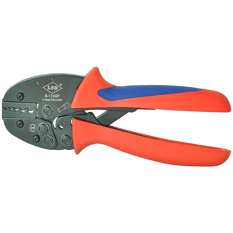 Інструмент обтискний для обтискання 0.5-10mm2, S-110GF, Prowest