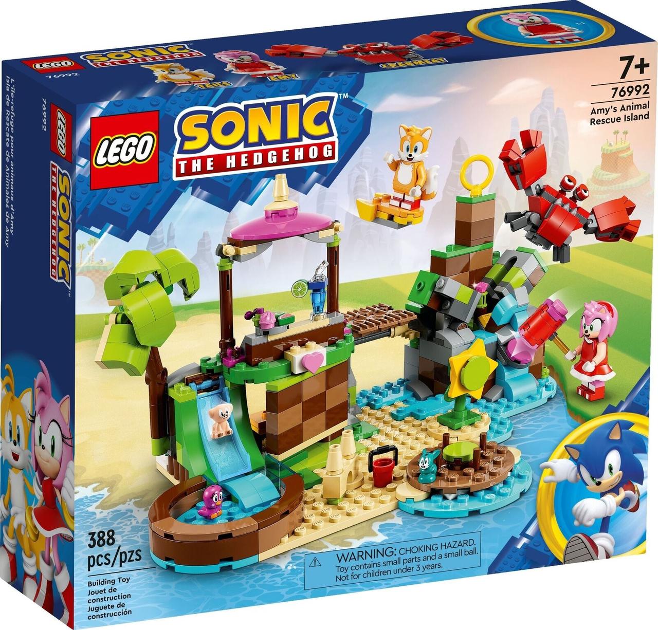 Lego Sonic the Hedgehog Острів Емі для порятунку тварин 76992, фото 1