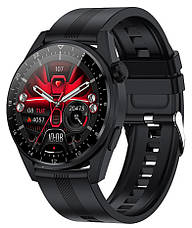 Смарт годинник Smart Watch XO-W3Pro+ розумний годинник спортивний чоловічий Bluetooth Call Track HeartRate Чорний, фото 3