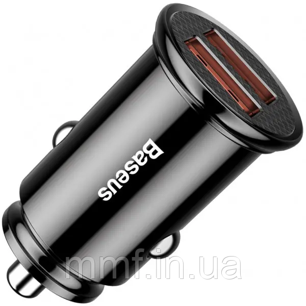 АЗУ Baseus Circular Plastic A+A PPS (2USB, 5A) \ Black