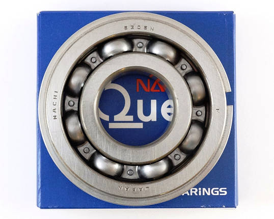 50306 (6306 NR) підшипник Nachi Японія (з проточкою під стопорне кільце + стопорне кільце), фото 2
