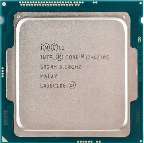Процесор Intel Core i7-4770s 3.10-3.90GHz SR14H LGA1150 бв, фото 1