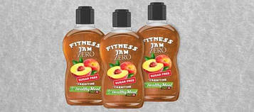 Фітнес-джем Zero з карнитином. Смак «Персик», 200гр