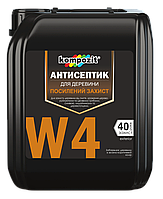 Антисептик для усиленной защиты W4 Kompozit 10 л