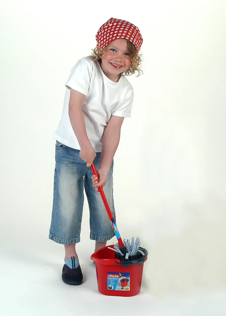 Vileda cleaning cheap trolley