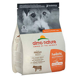 Almo Nature (Альмо Натюр) Holistic Dog XS-S для дорослих собак маленьких порід зі свіжою яловичиною 2 кг