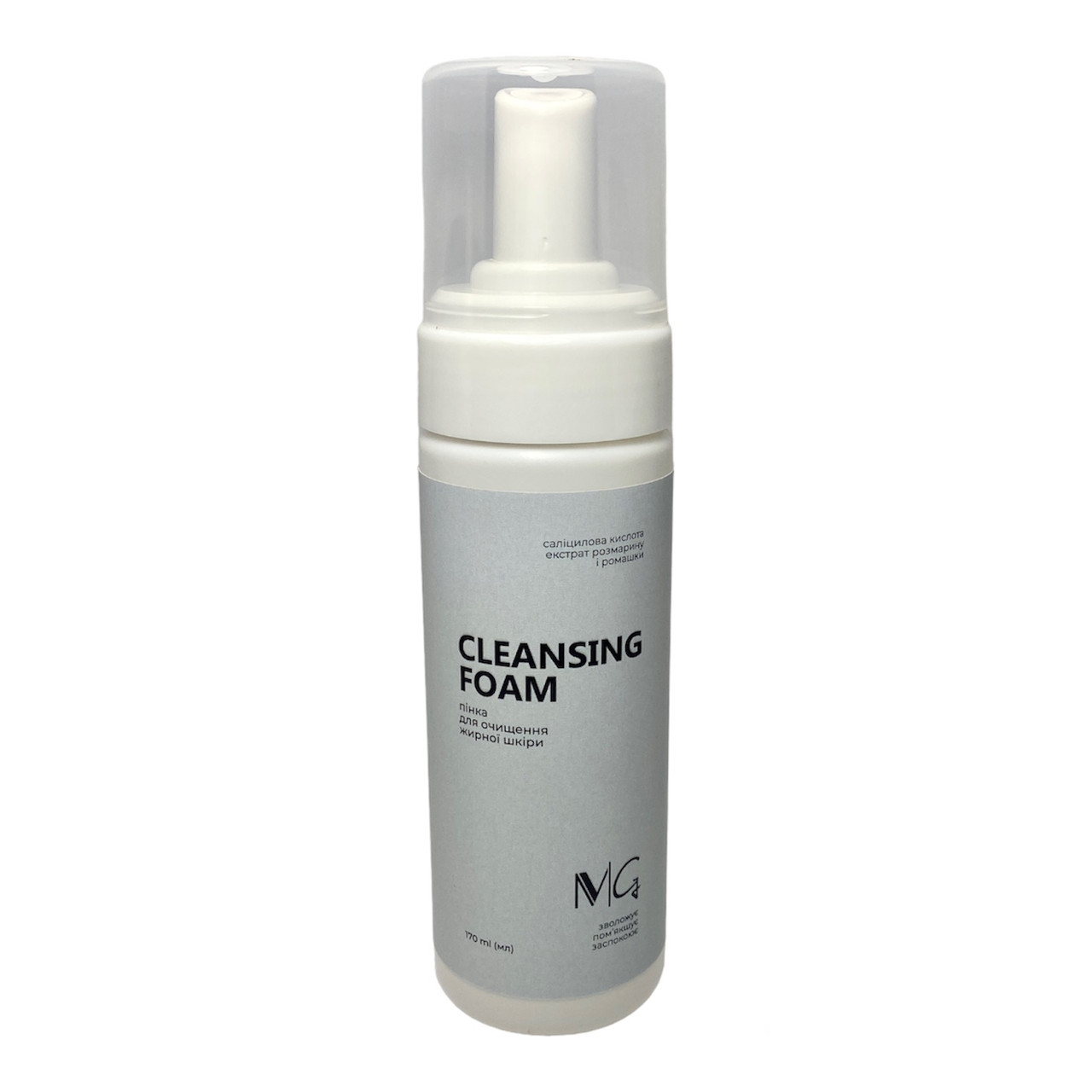 Пінка для очищення жирної шкіри обличчя MG Nail Cleansing Foam 170 мл, фото 1