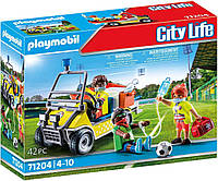 Playmobil 71204 City Life Rescue Cart, игрушечный набор для детей от 4 лет. уценка